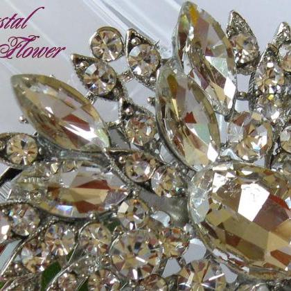 Swarovski Cristals Bridal Comb,bridal Hair..