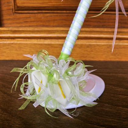 Wedding Pen Flower "white..