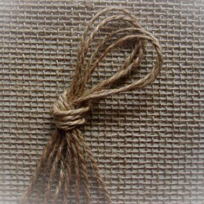 Rustic Wedding Guest Book Burlap And Flax,..